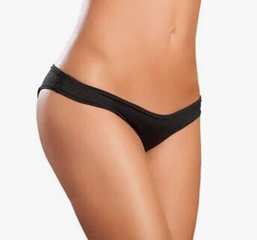 Flattering Mini Srunchy Panty - Small/medium - Black Mapale